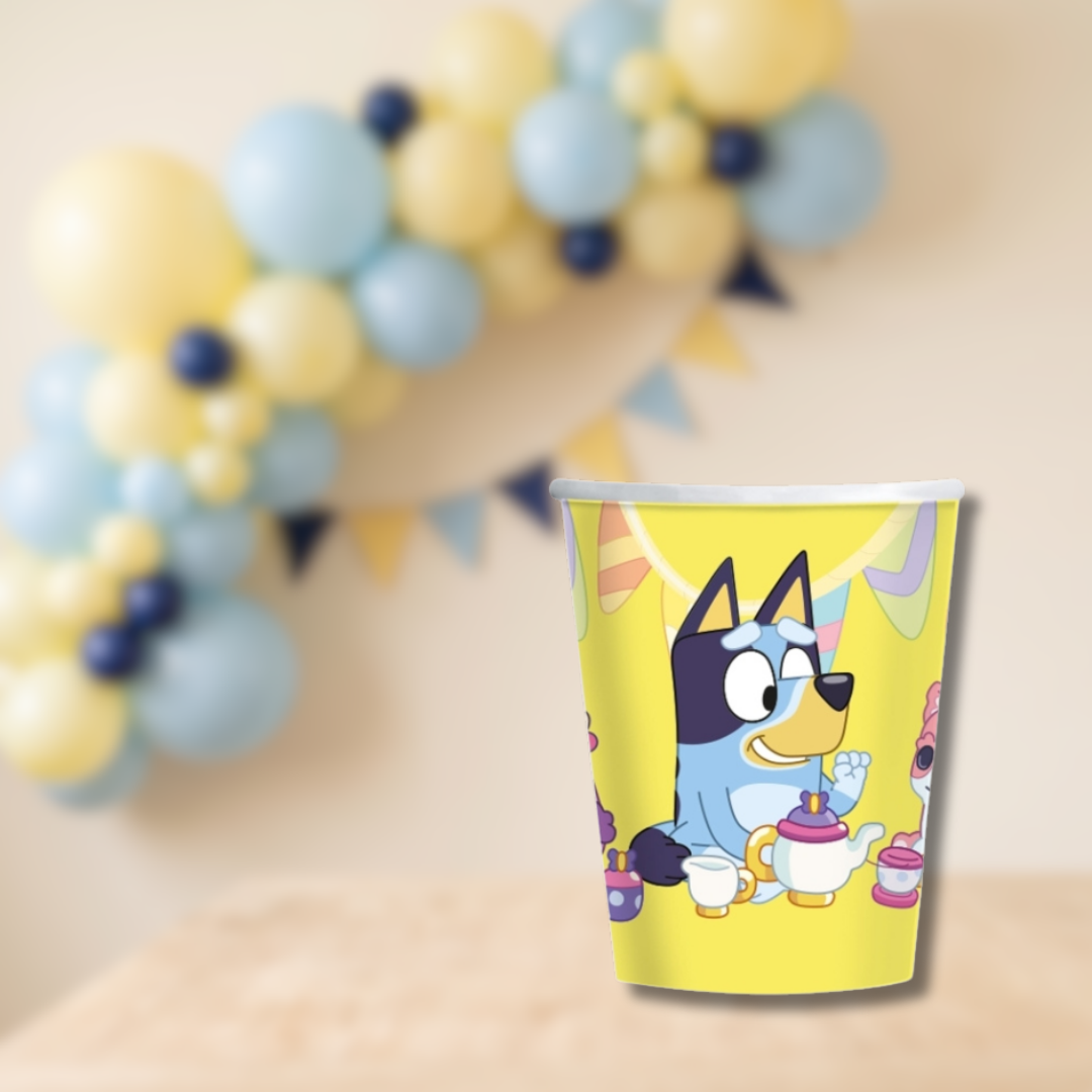 Vasos Bluey 200 ml | 8 unidades