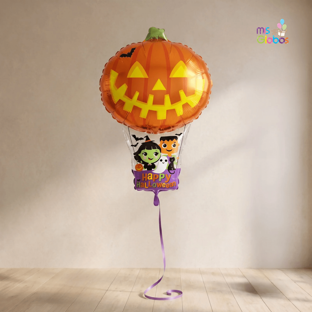 Globo Forma Happy Halloween Aerostático