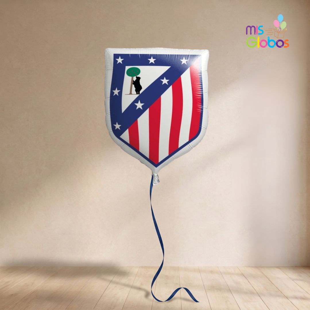 Globo Forma Escudo Atlético de Madrid