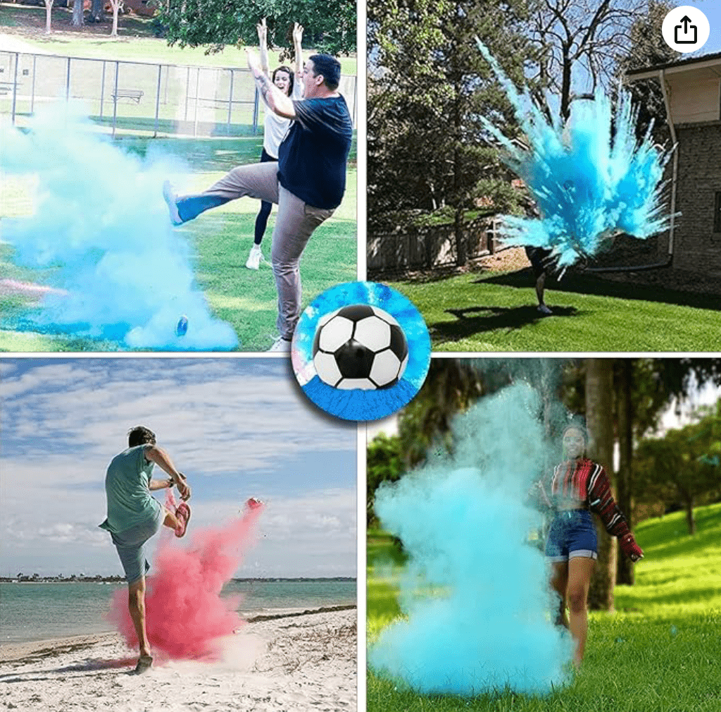 Balón Gender Reveal – Niña o Niño | Explosión Holi