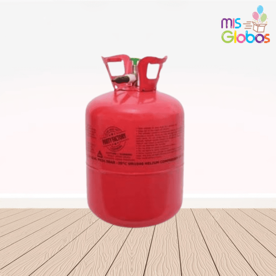 Bombona de helio desechable para 30 globos