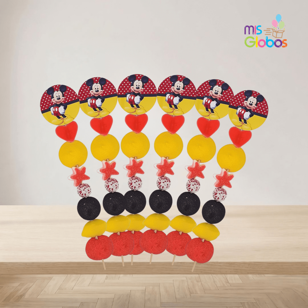 Brocheta de chuches Mickey