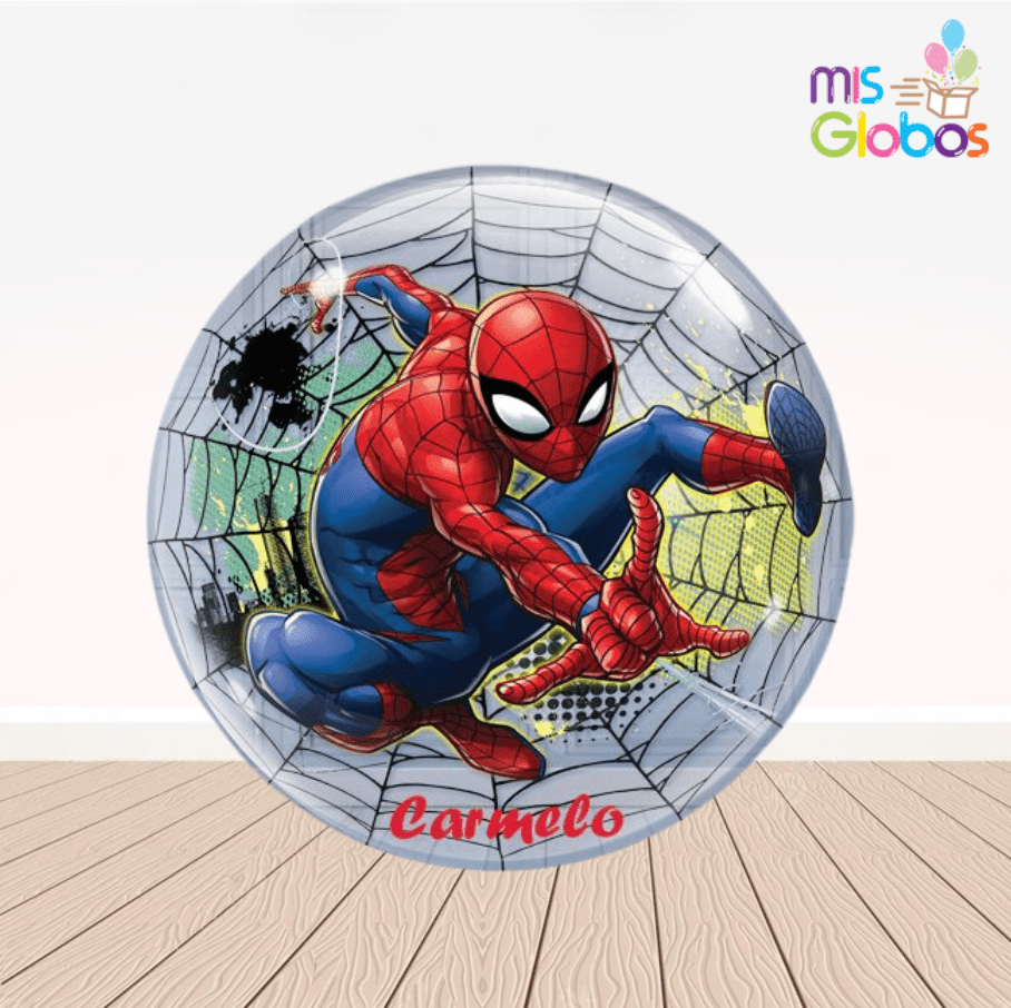 Burbuja Spiderman 60 cm.