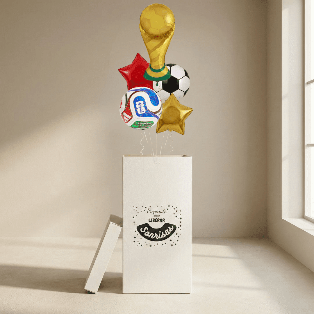 Caja GloBOOM Fútbol Mundial