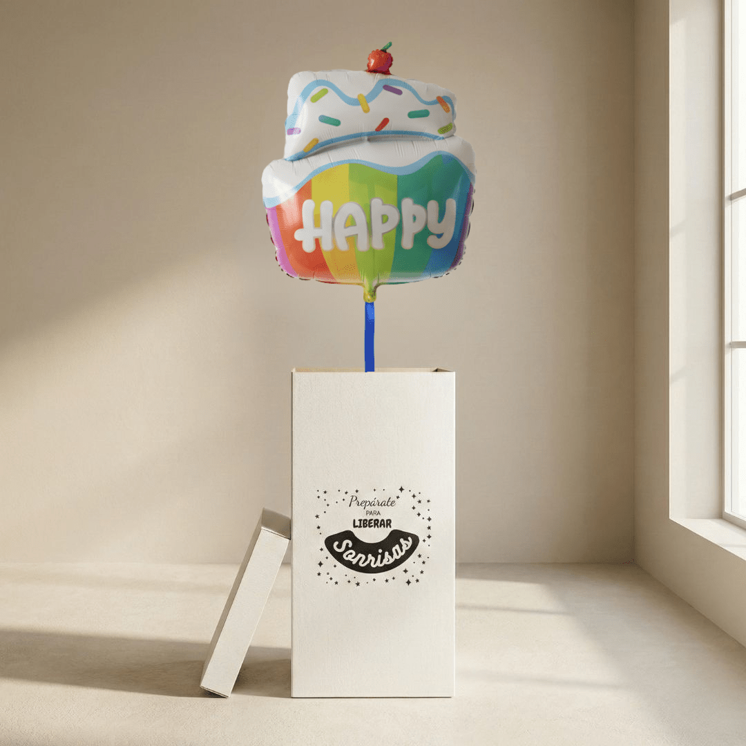 Caja GloBOOM Happy Birthday