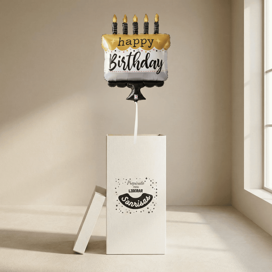 Caja GloBOOM Happy Birthday