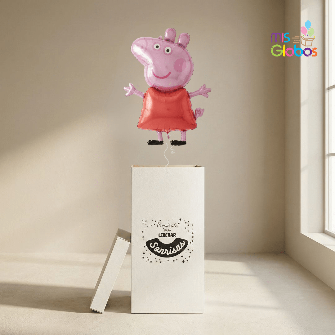 Caja GloBOOM Peppa Pig - Mis Globos