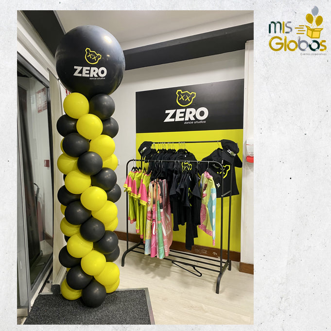 Columna estándar con gigante personalizado - Mis Globos