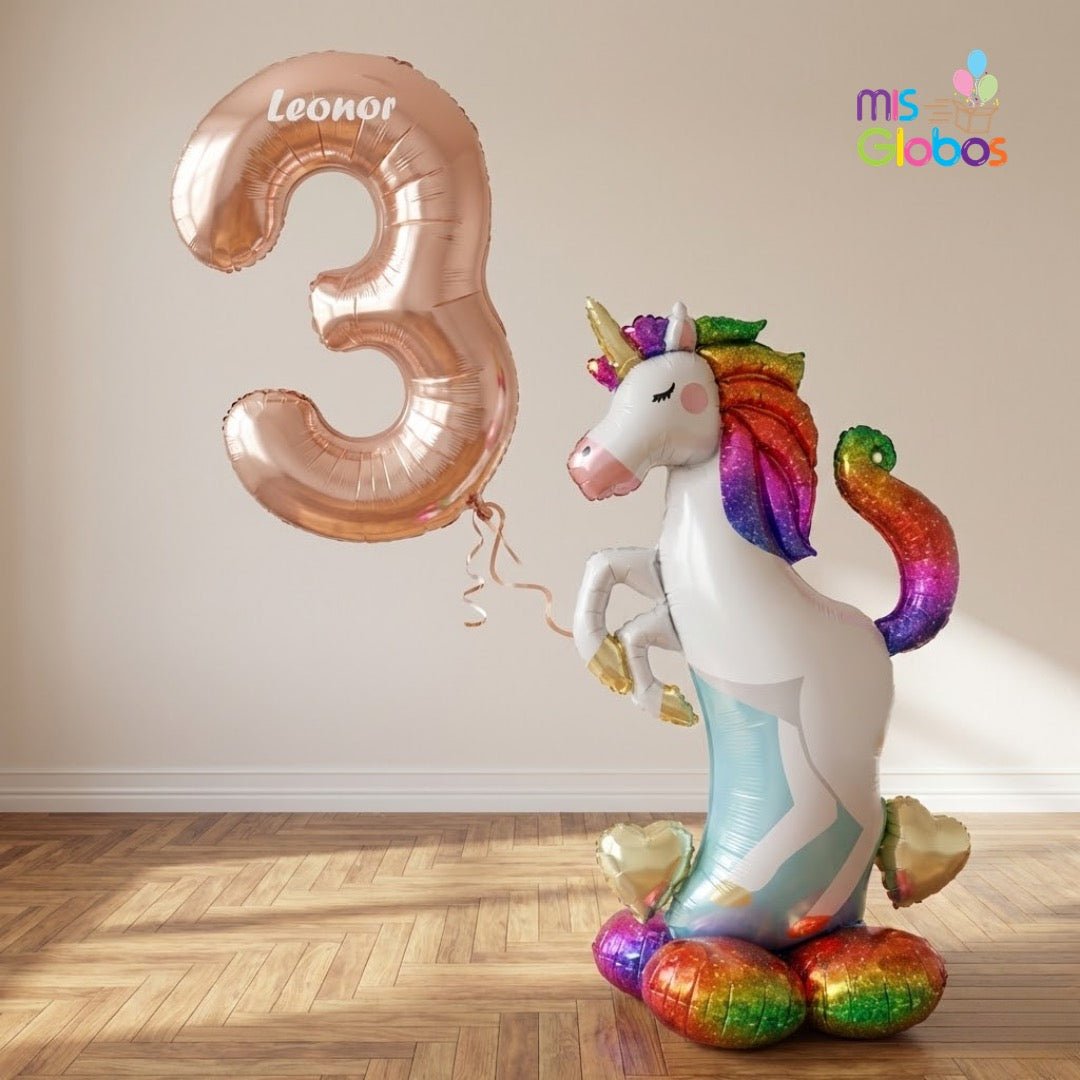 El unicornio mágico te felicita - Mis Globos