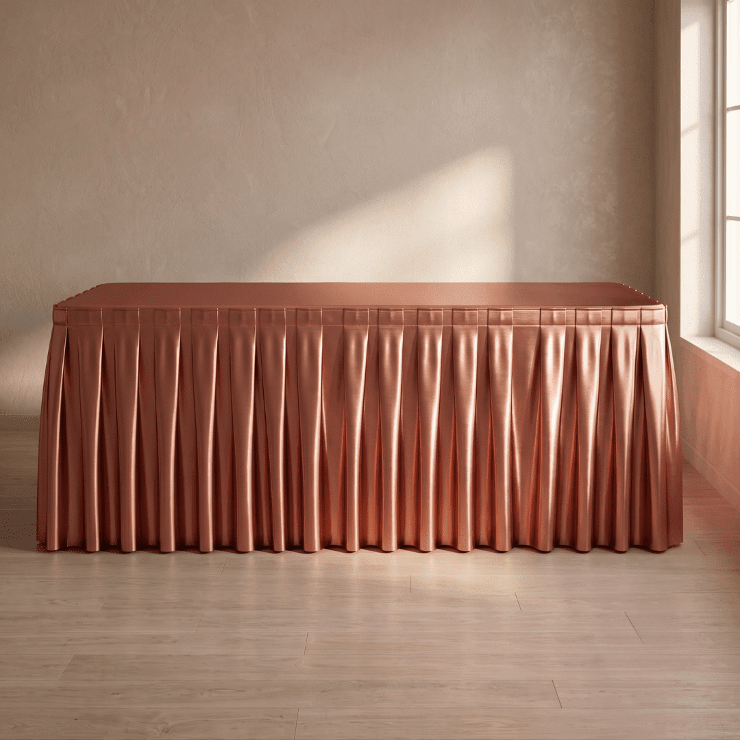 Faldón de mesa Oro Rosa