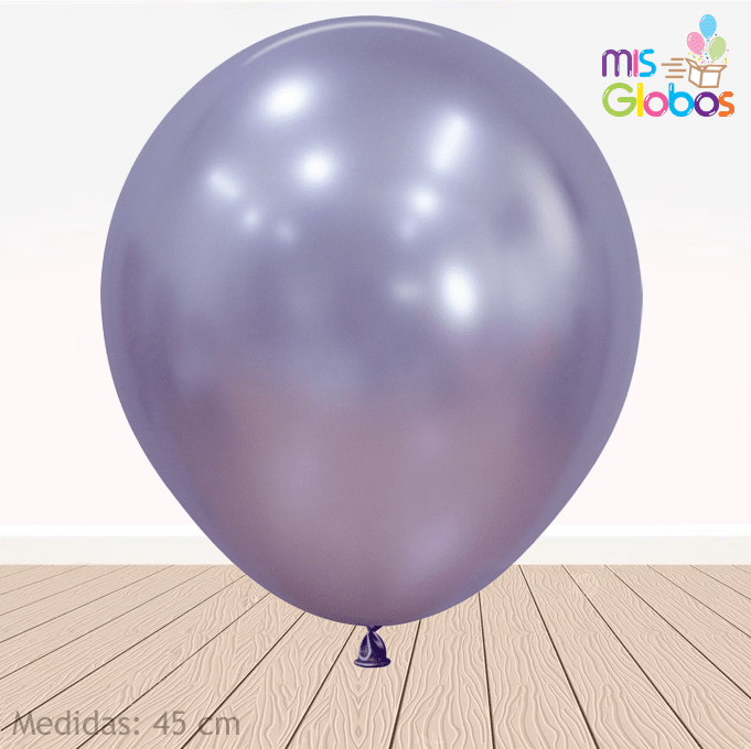 Globo Amatista Silk hinchado con Helio por unidades. - Mis Globos