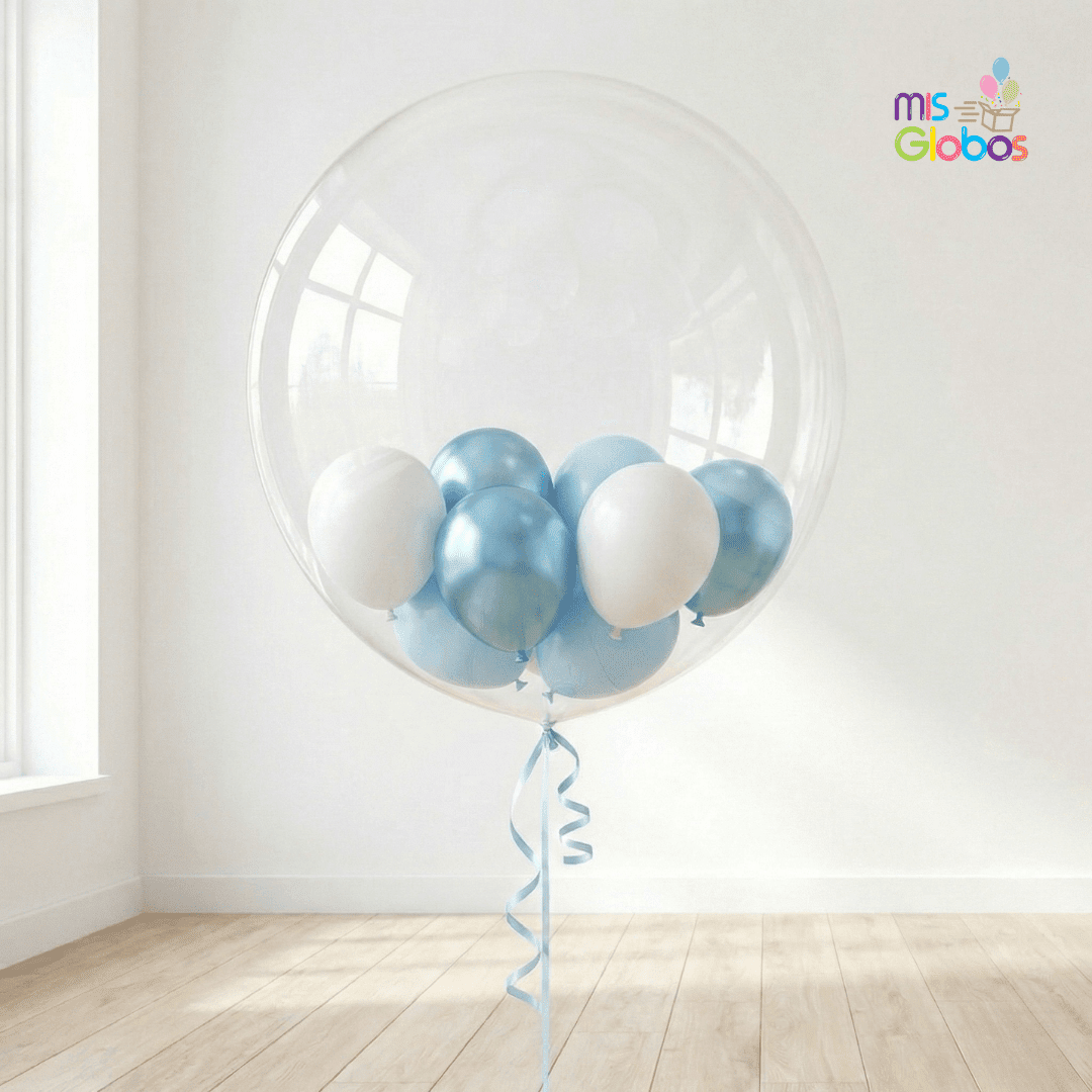 Globo Burbuja Interior Deslumbrante - Mis Globos