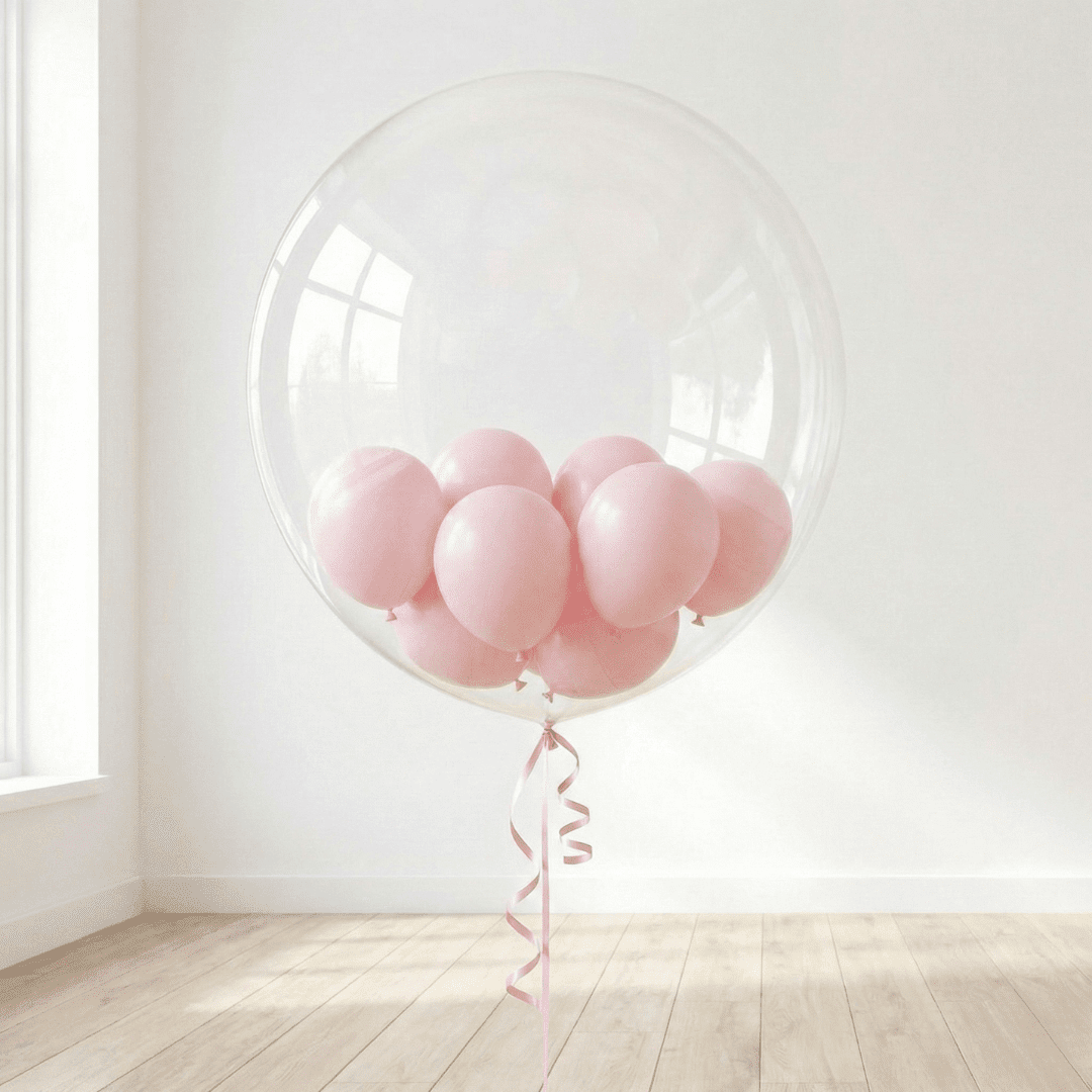Globo Burbuja Interior Deslumbrante - Mis Globos