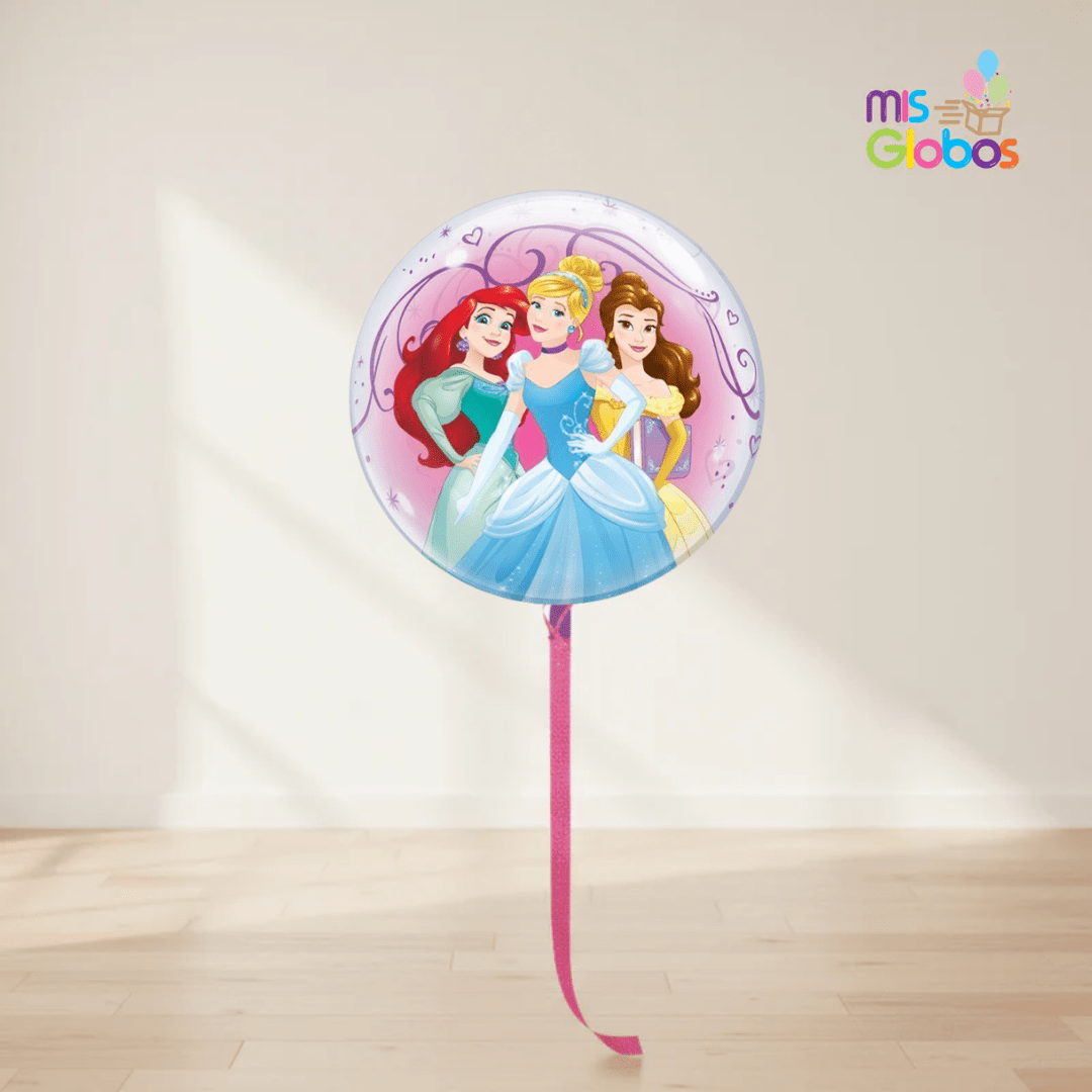 Globo Burbuja Princesas - Mis Globos