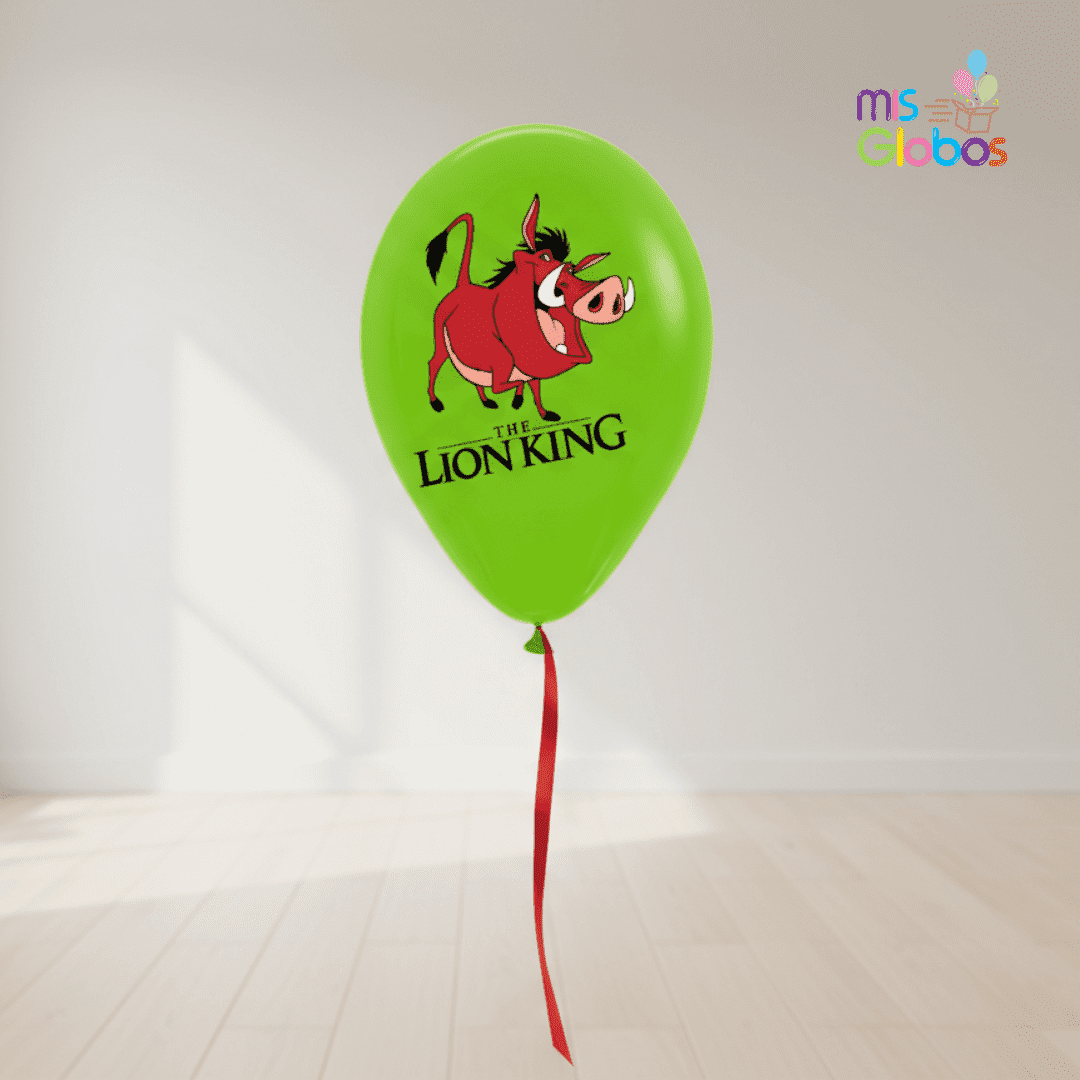 Globo de Látex El Rey León