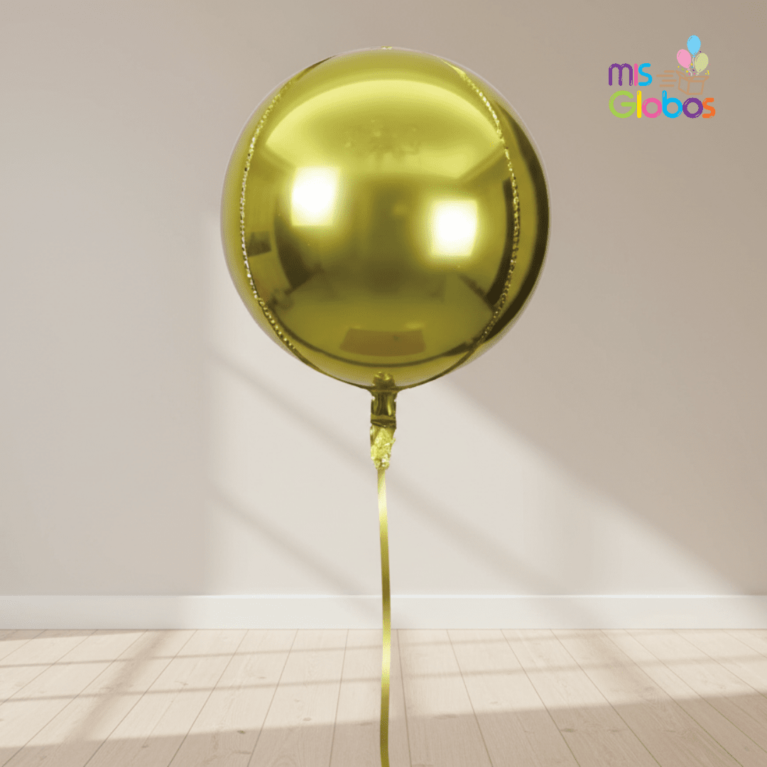 Globo Esfera Oro 80 cm - Mis Globos