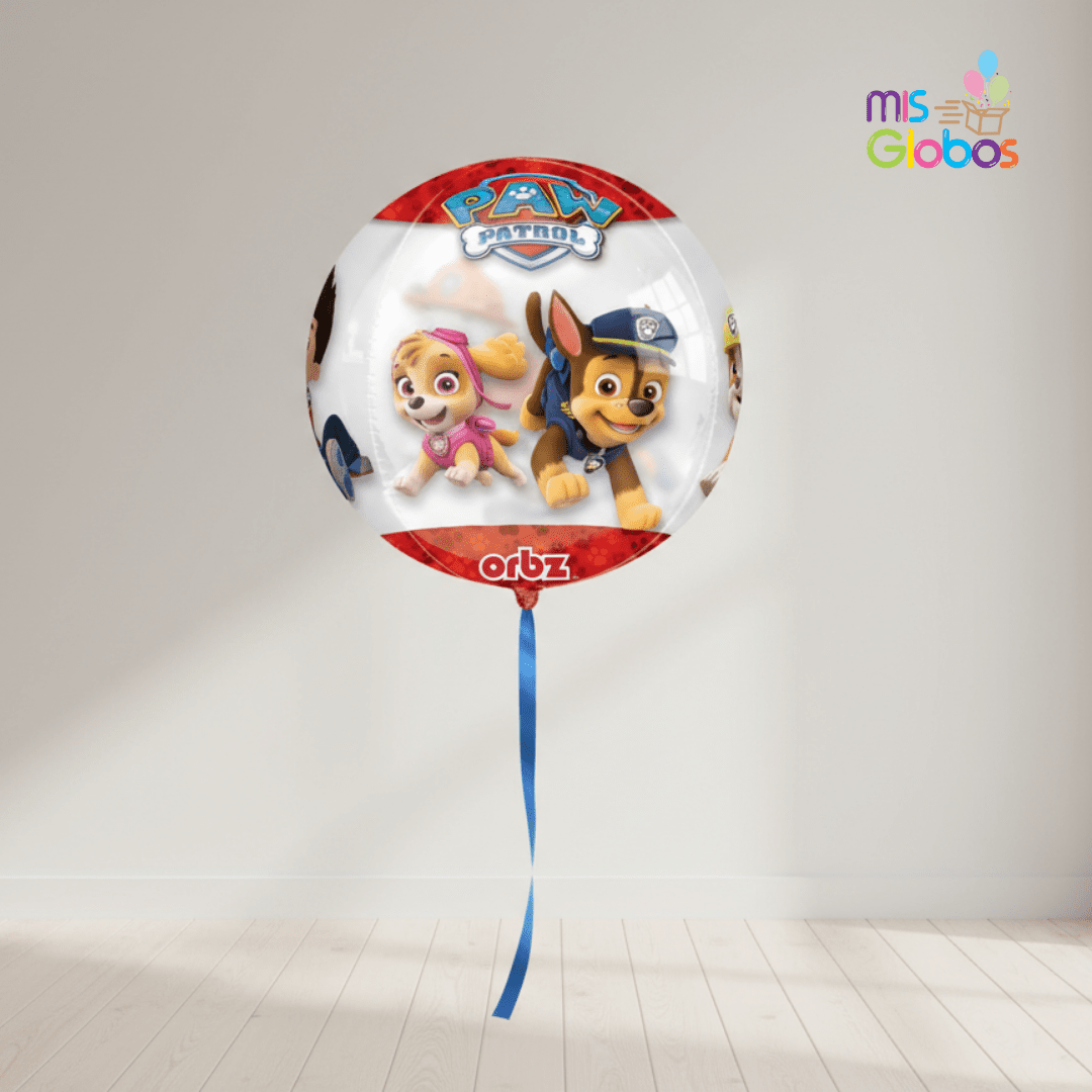 Globo Esfera Patrulla Canina - Mis Globos