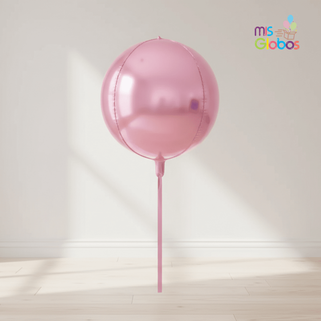Globo Esfera Rosa claro 55 cm - Mis Globos