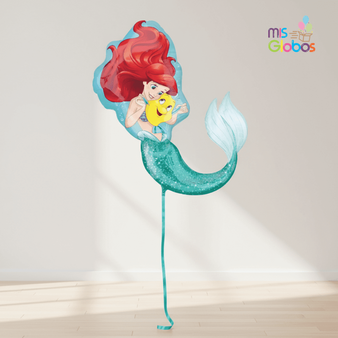 Globo Forma Ariel La Sirenita - Mis Globos