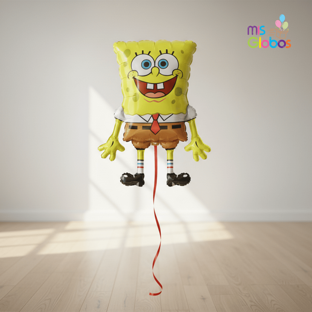 Globo Forma Bob Esponja - Mis Globos