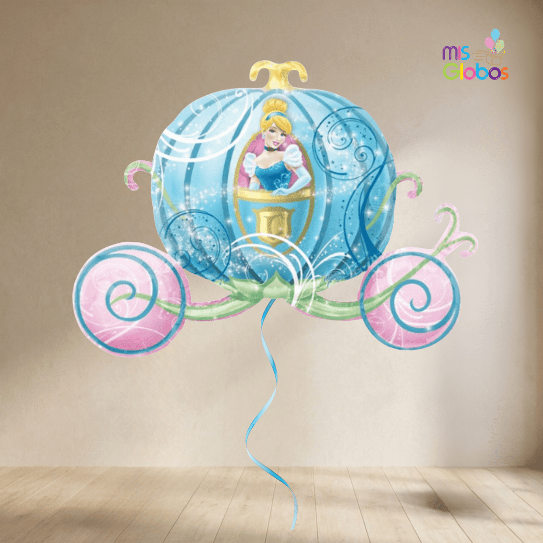 Globo Forma Carroza de Cenicienta - Mis Globos