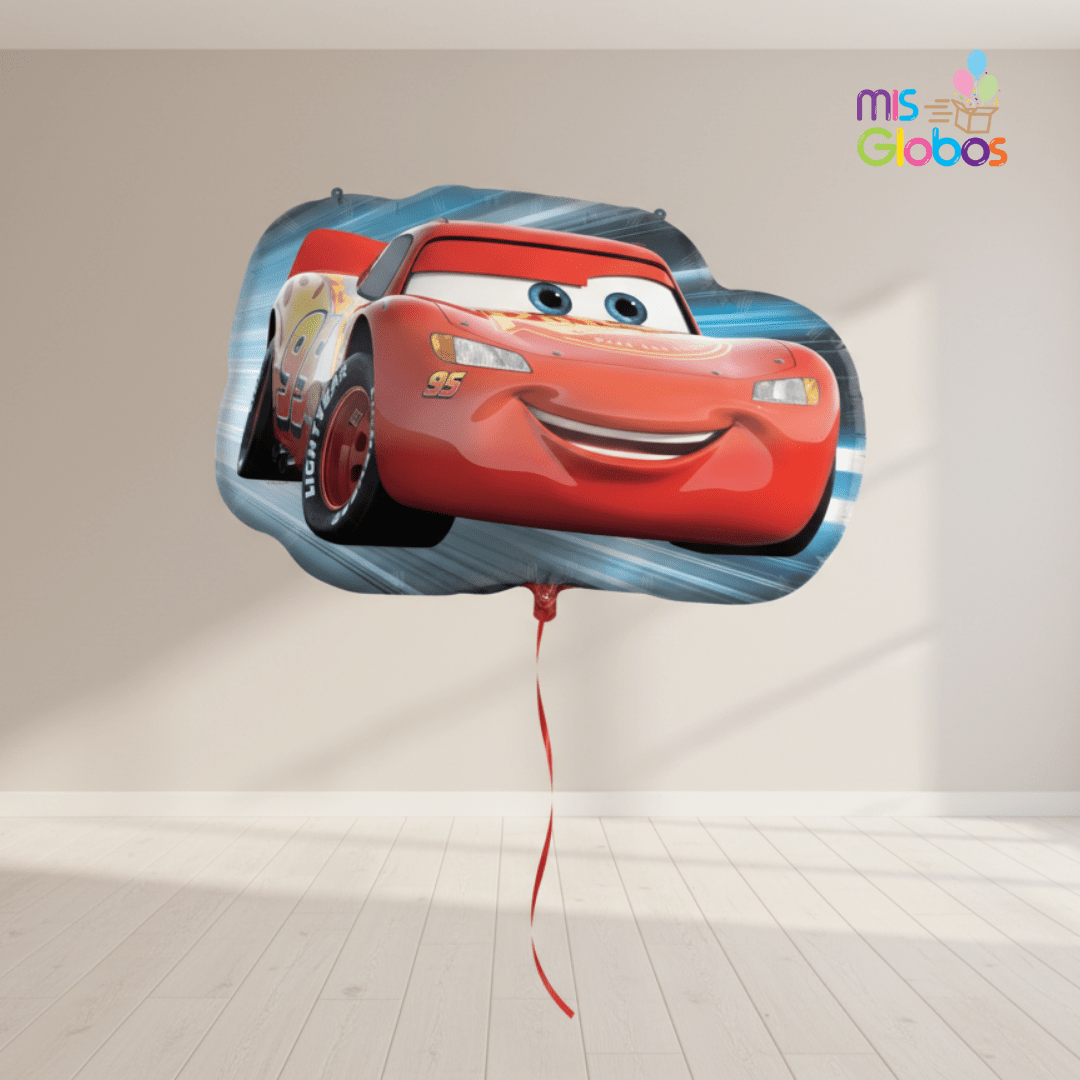 Globo Forma Cars Rayo Mcqueen - Mis Globos