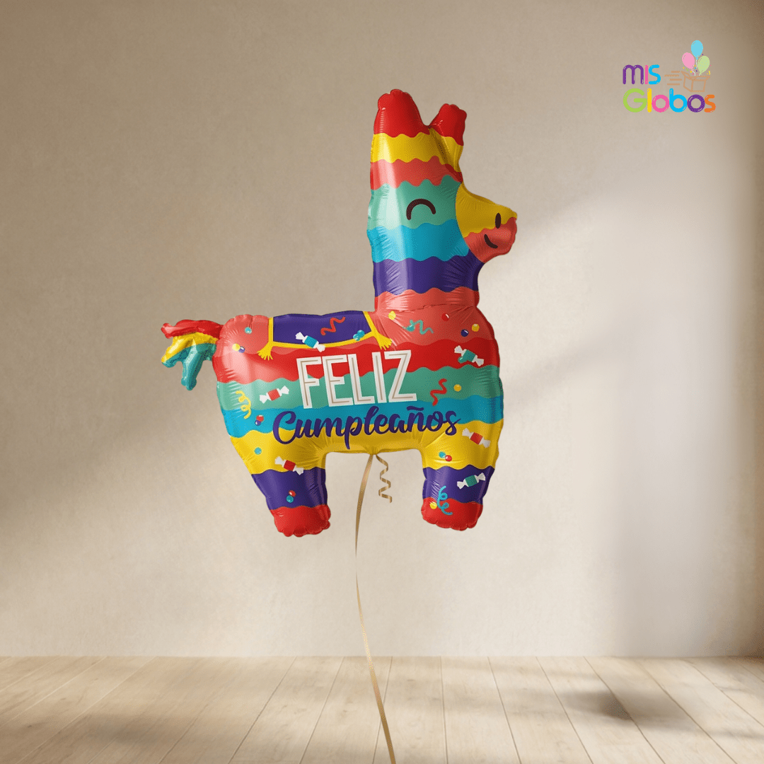 Globo Forma Feliz Cumpleaños Piñata