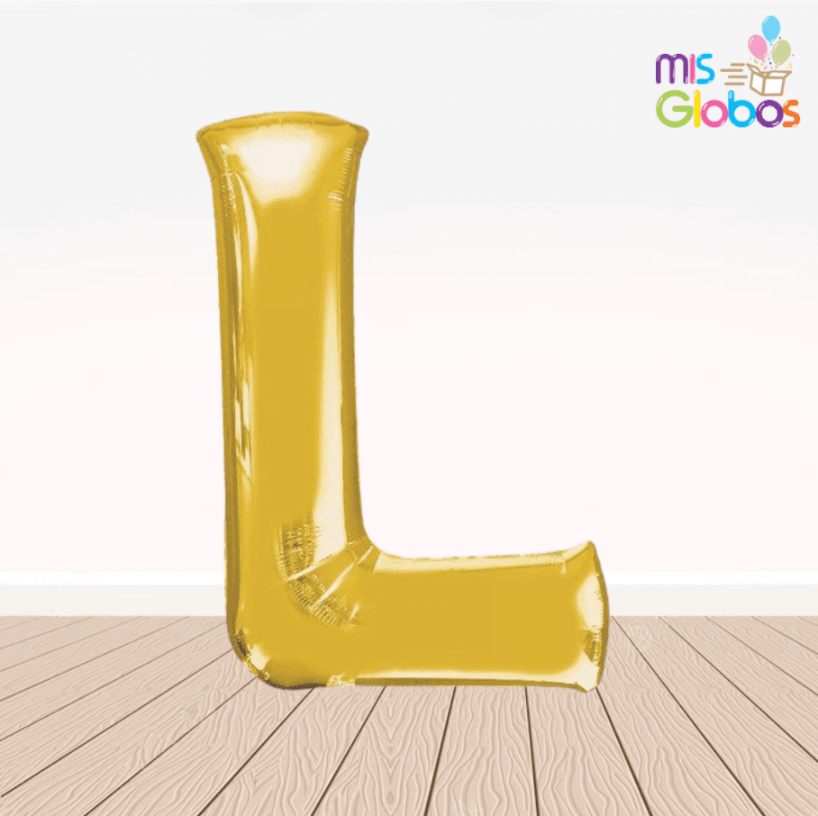 Globo Forma Letra 86 cm.