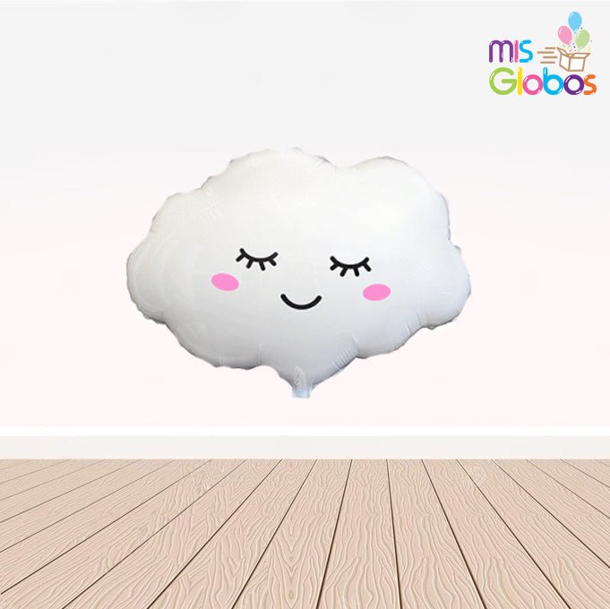 Globo forma Nube sonriente - Mis Globos