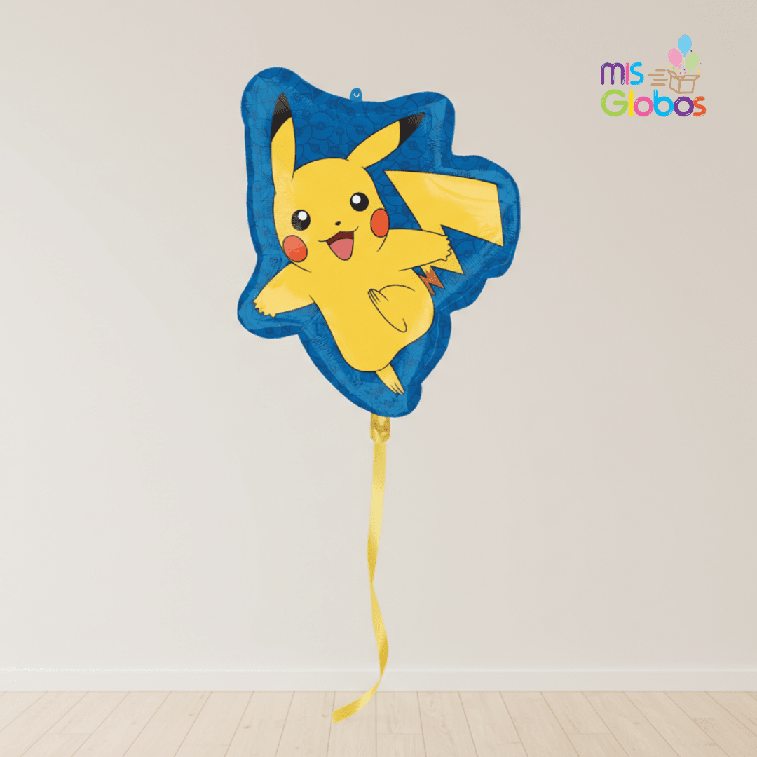 Globo Forma Pikachu - Mis Globos