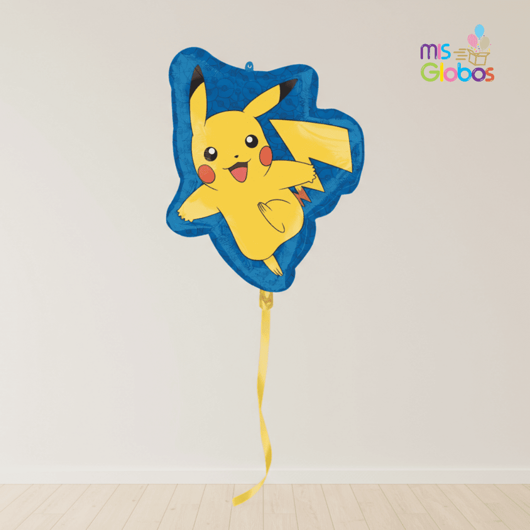 Globo Forma Pikachu - Mis Globos