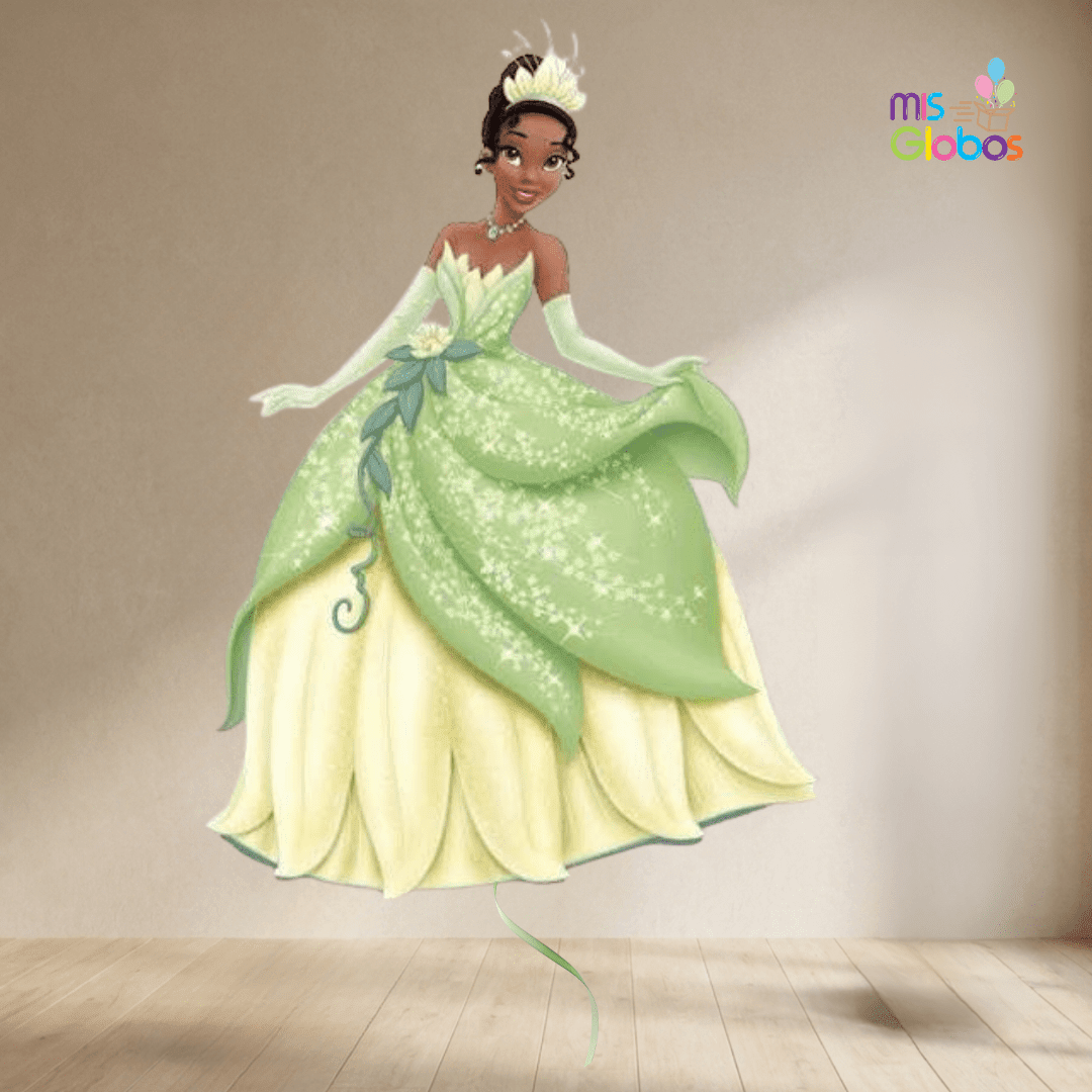 Globo Forma Princesa Tiana - Mis Globos