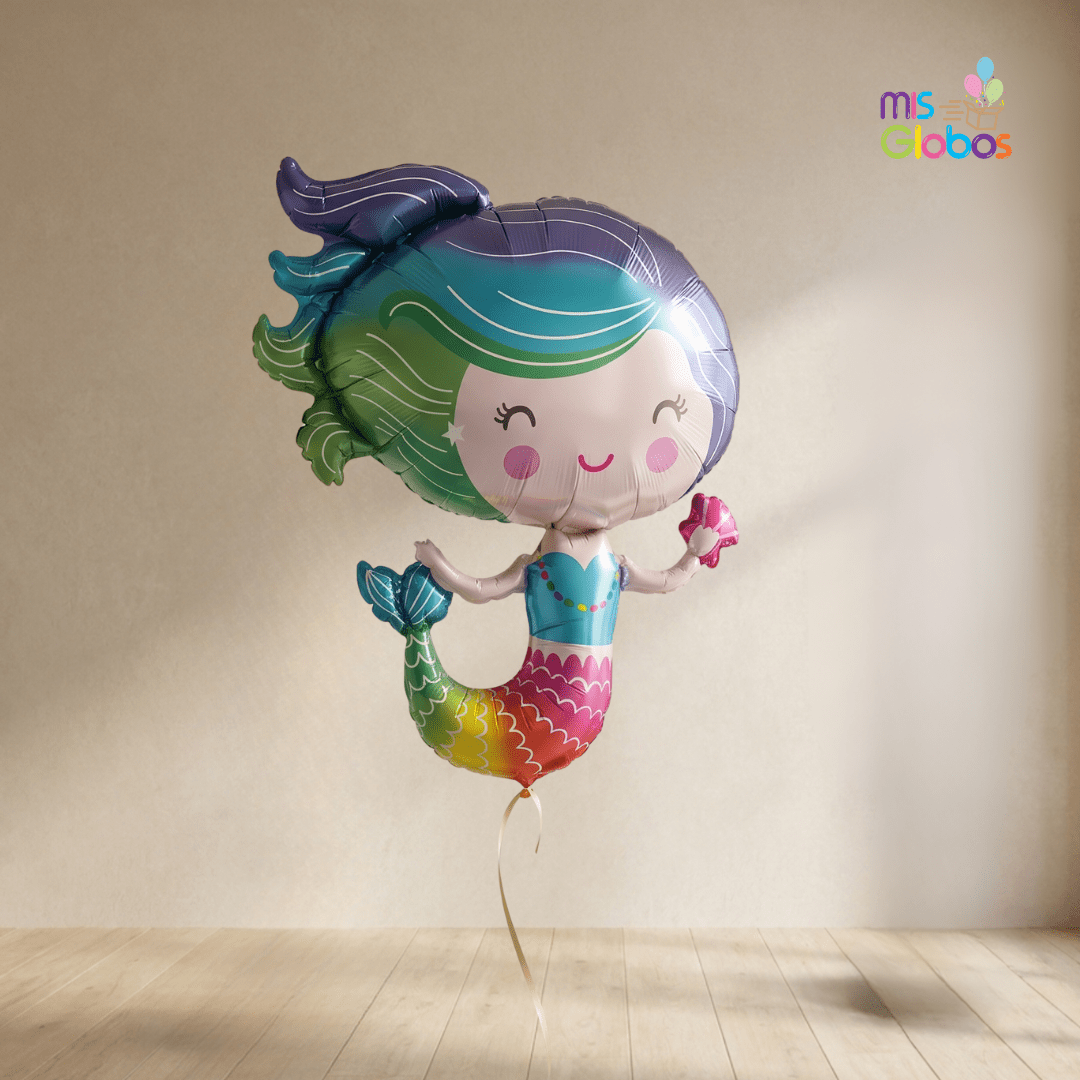 Globo forma Sirena Baby