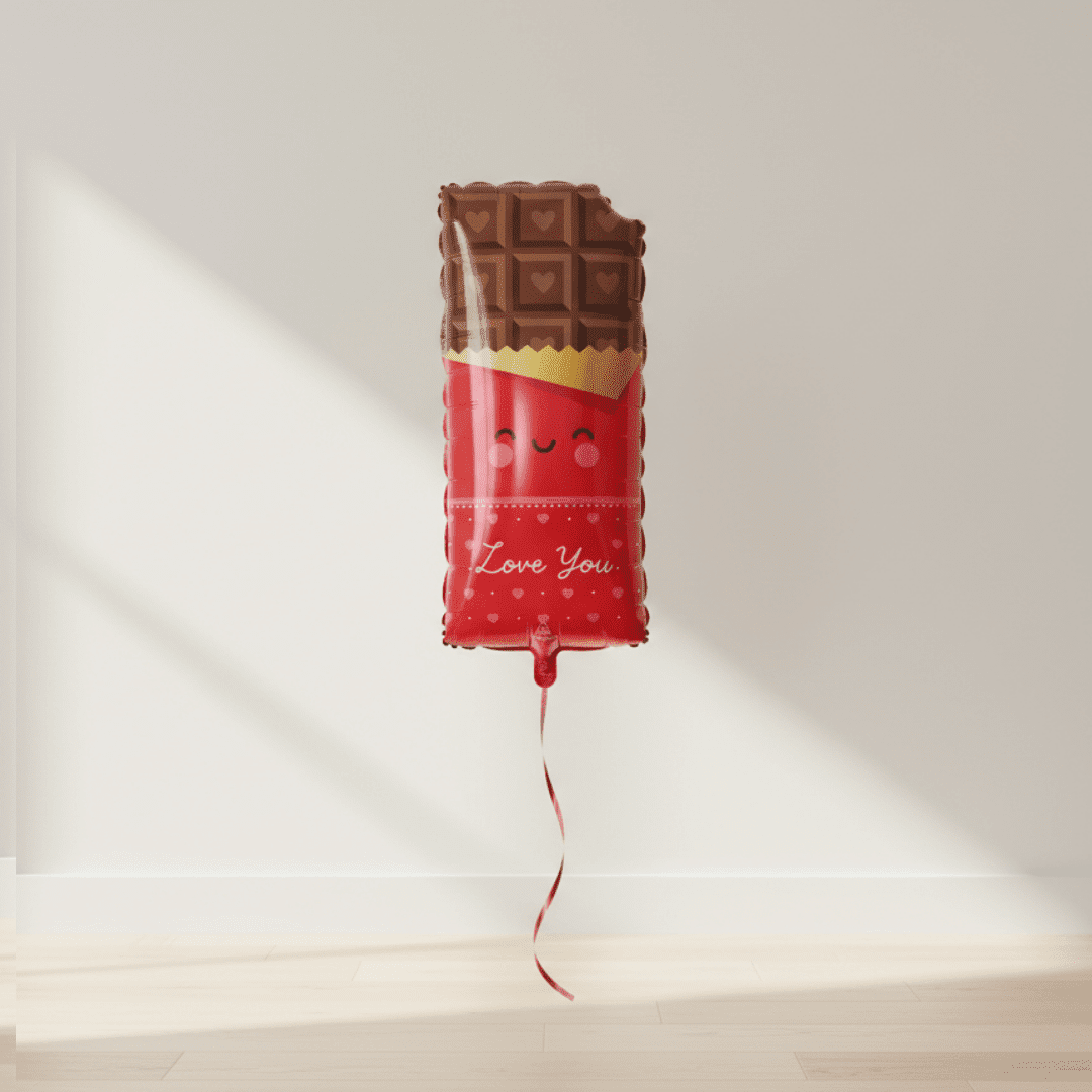 Globo Forma Tableta de Chocolate - Mis Globos