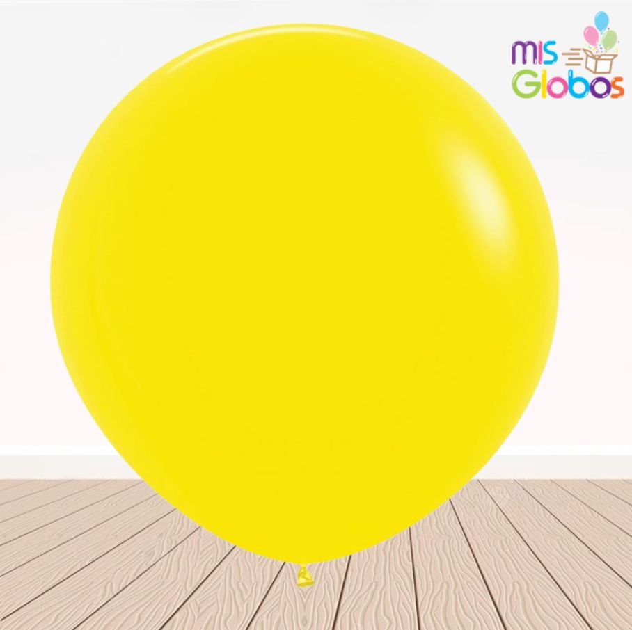 Globo GIGANTE Amarillo mate