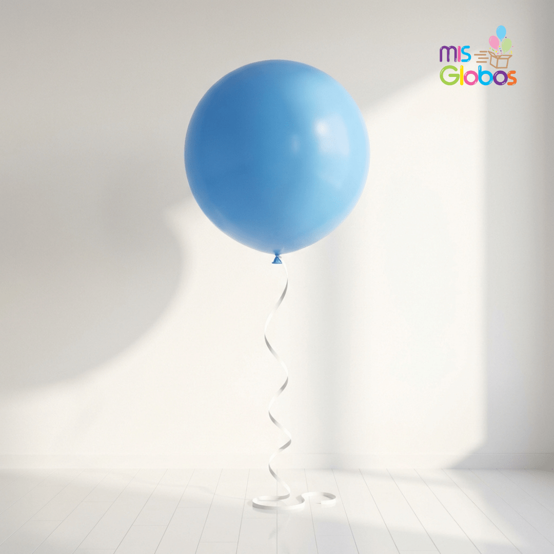 Globo GIGANTE Azul mate - Mis Globos