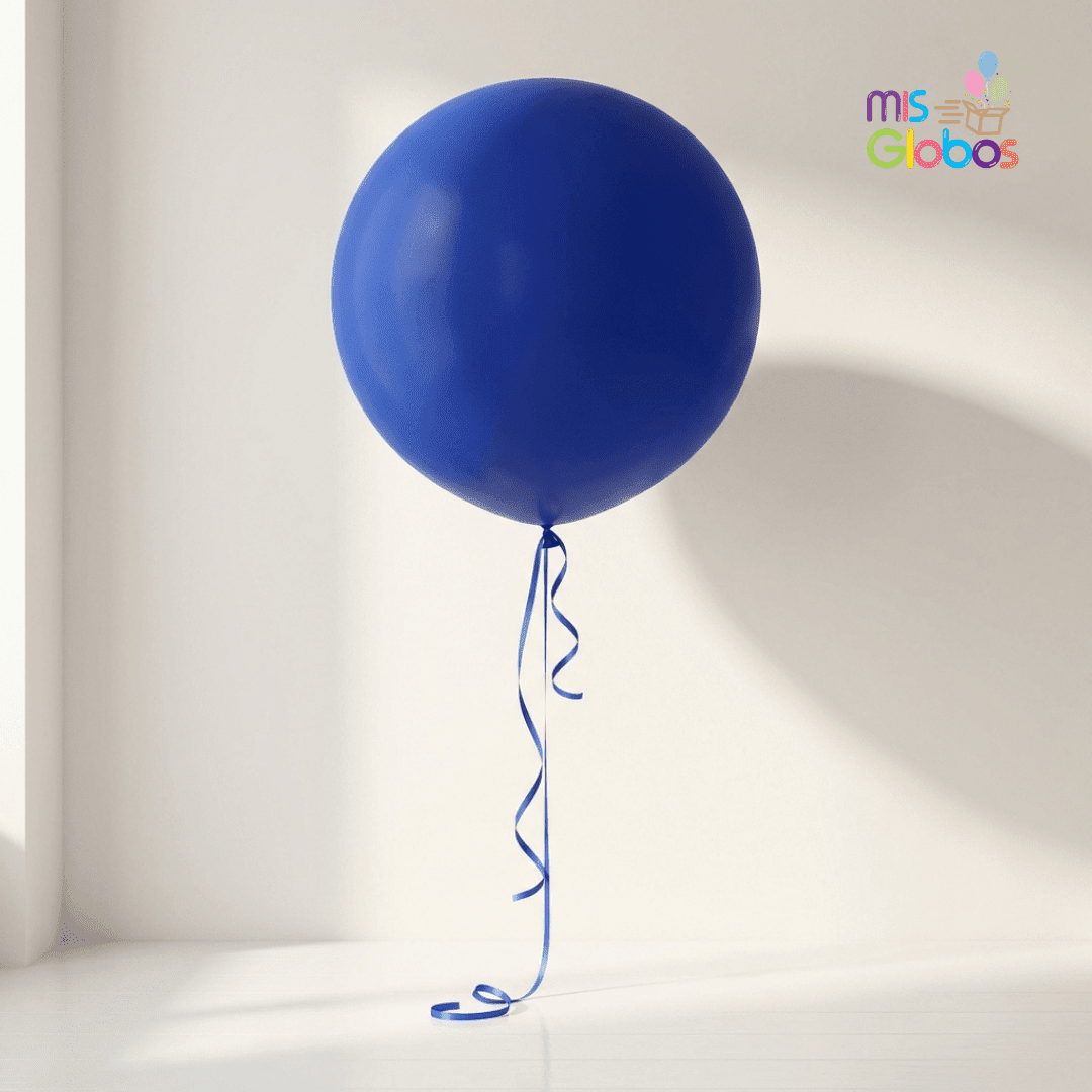 Globo GIGANTE Azul Real mate - Mis Globos