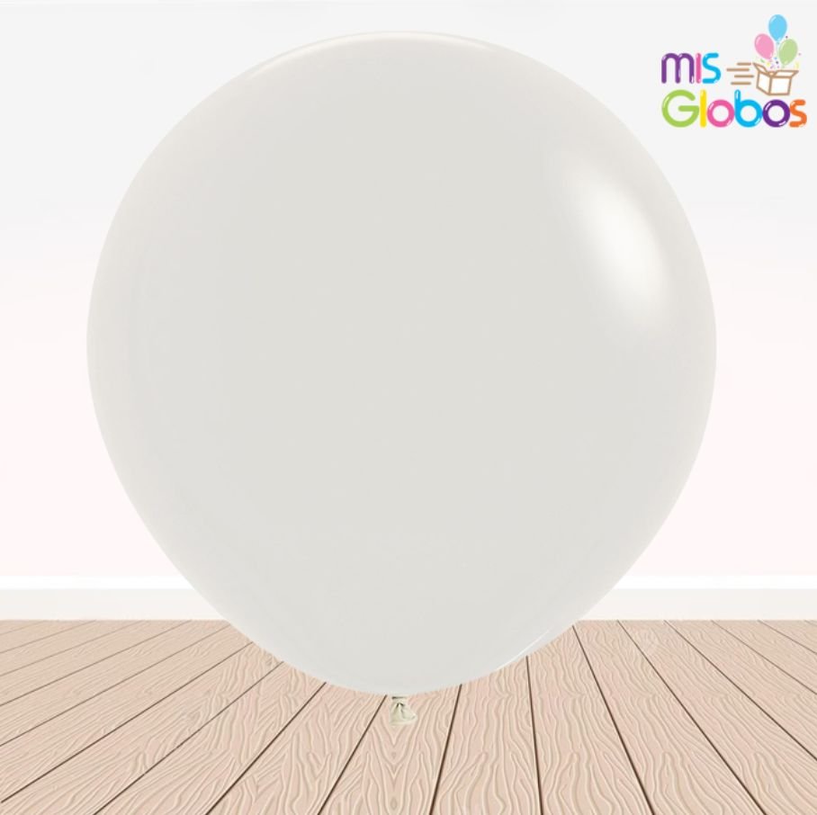 Globo GIGANTE Crema Pastel