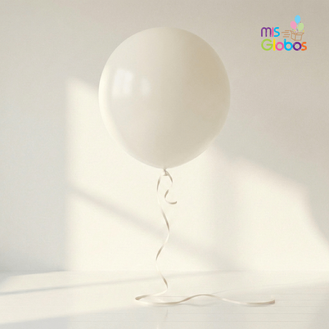 Globo GIGANTE Crema Pastel - Mis Globos