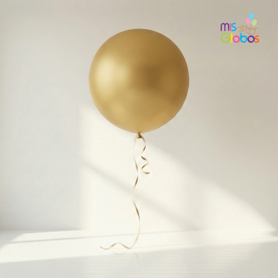 Globo GIGANTE Dorado Metal - Mis Globos