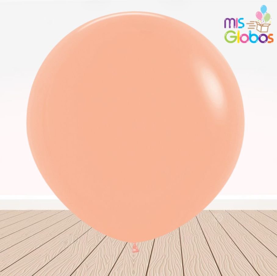 Globo GIGANTE Durazno mate