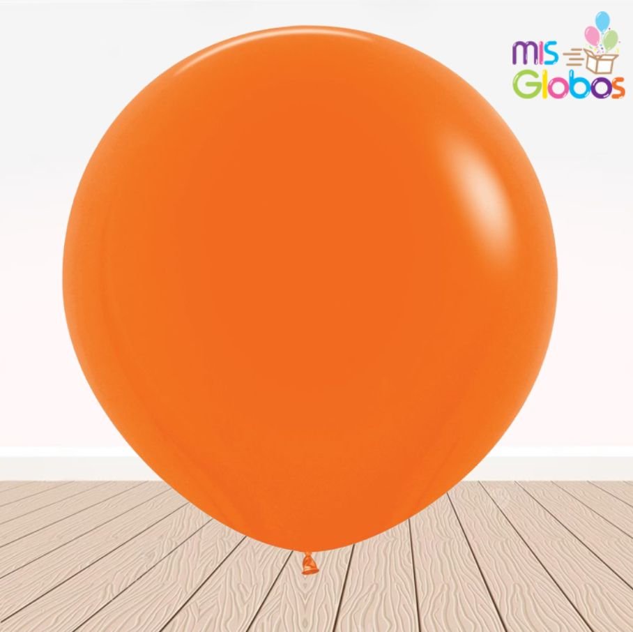 Globo GIGANTE Naranja mate