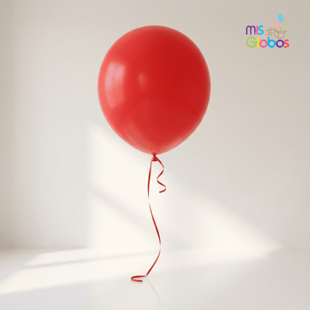 Globo GIGANTE Rojo mate - Mis Globos