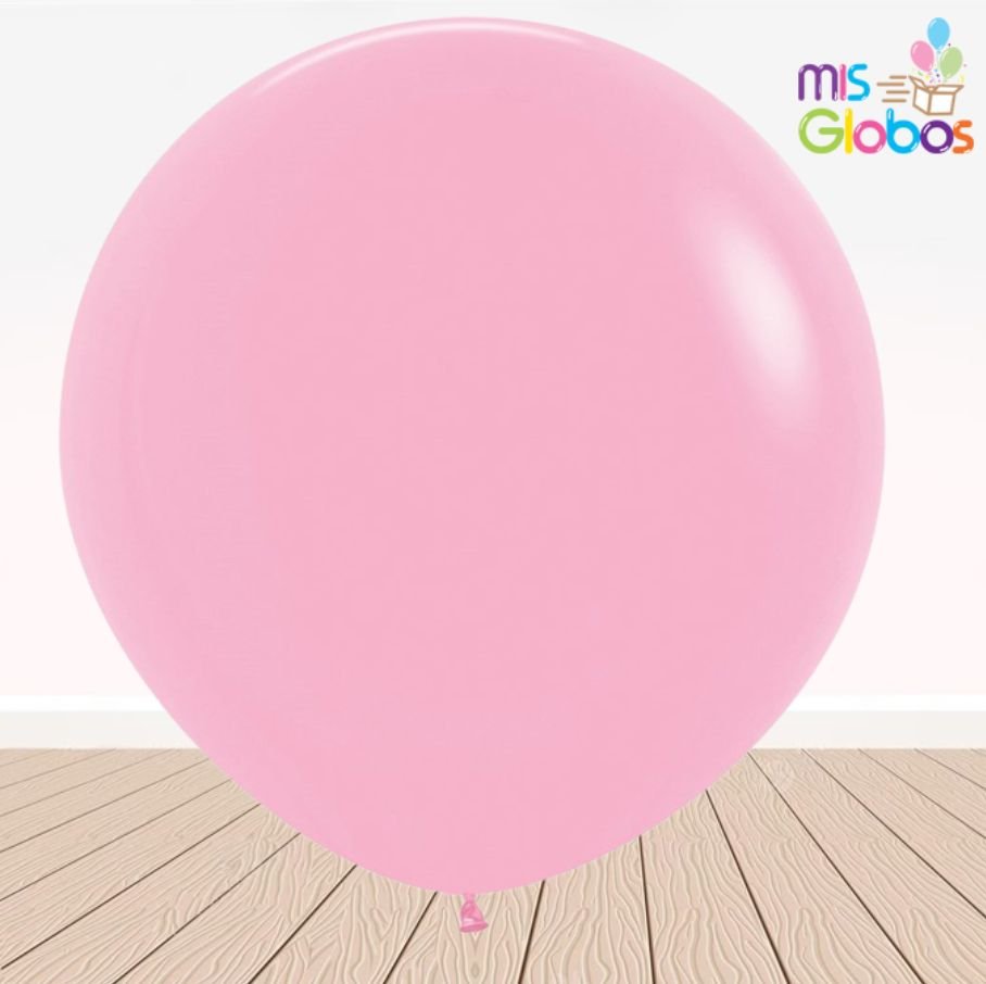 Globo GIGANTE Rosa mate