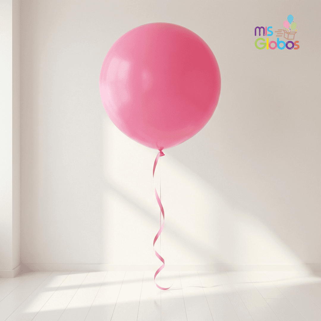 Globo de látex rosé mate