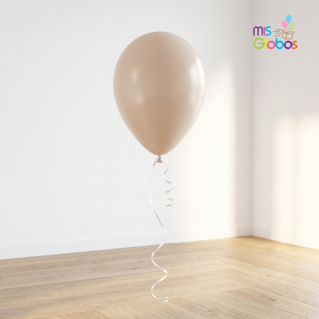 Globo Latex Arena mate hinchado con Helio por unidades. - Mis Globos