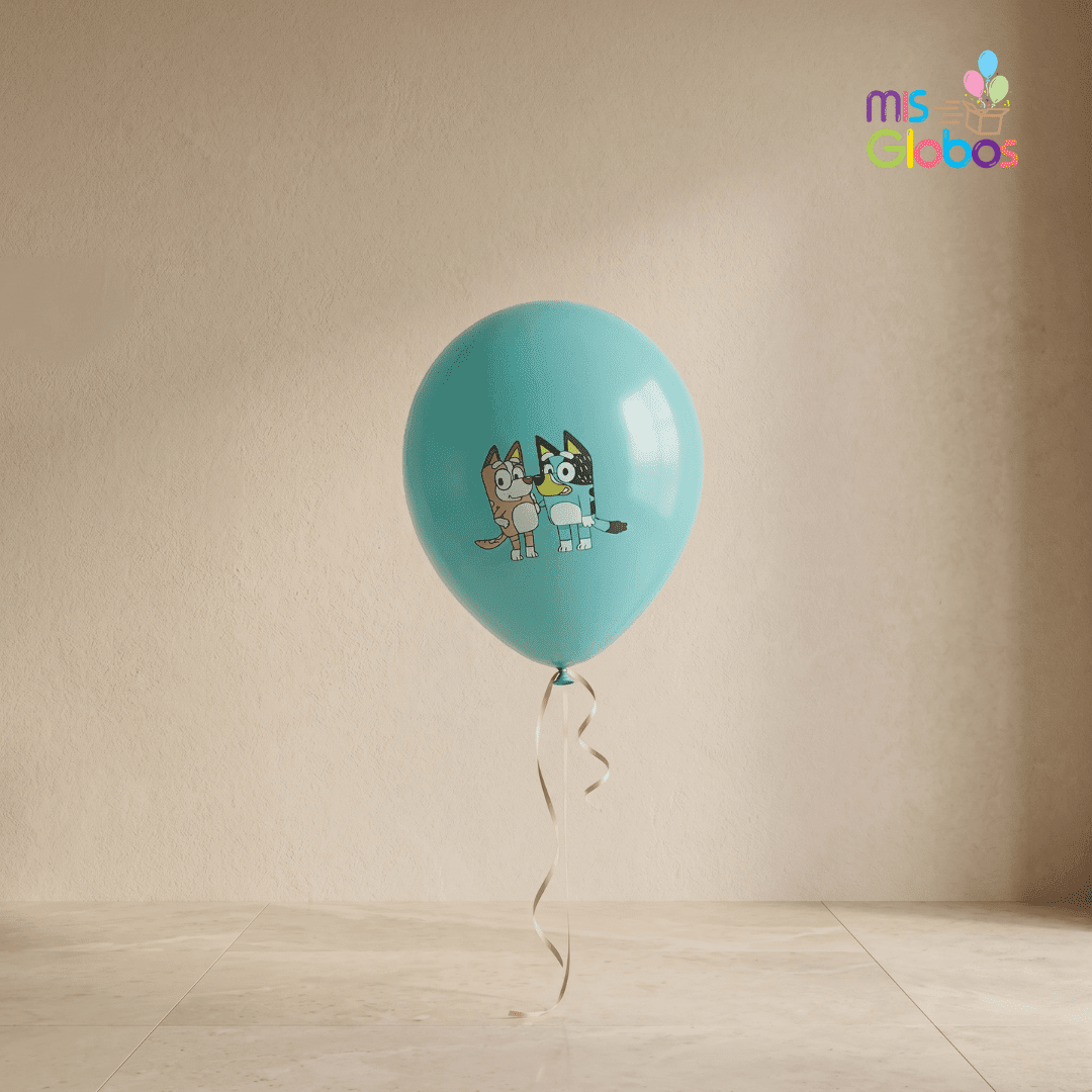 Globo látex Bluey