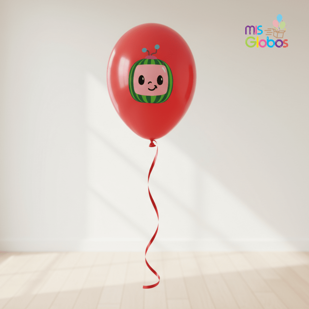 Globo látex Cocomelon - Mis Globos