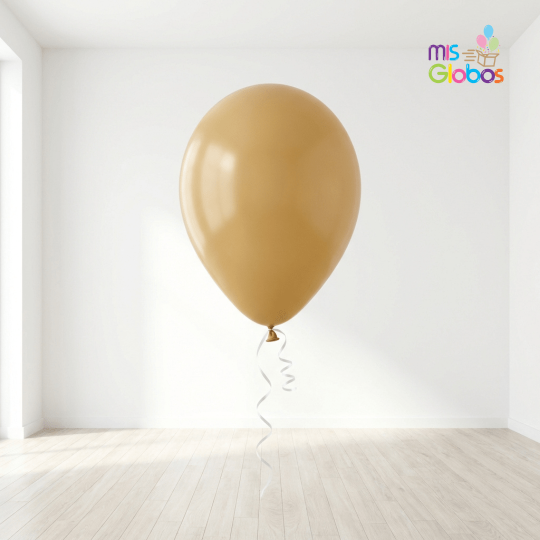 Globo Latex mate hinchado con Helio por unidades. - Mis Globos