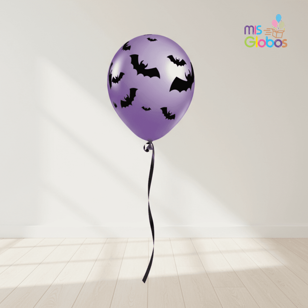 Globo látex Murciélagos - Mis Globos